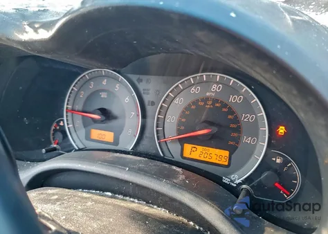 2010 Toyota Corolla Base z USA, uszkodzony, nr VIN 1NXBU4EE8AZ199202